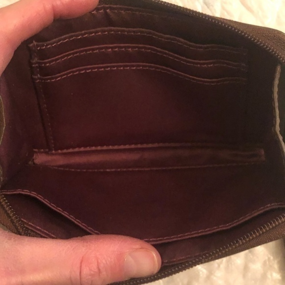 Coach zipper clutch wallet - Picture 8 of 9